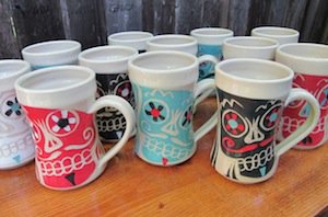 Colectivo Coffee Mugs by Jean's Clay Studio - Limited Edition 2013