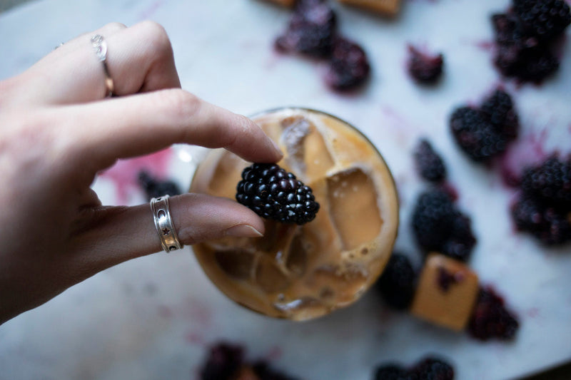 Treat Yourself To The New Blackberry Fool Latte