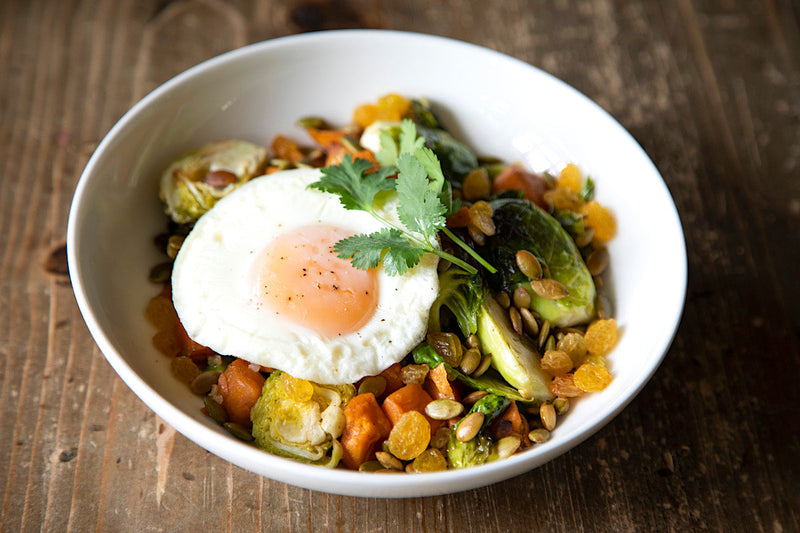 New Cafe Special! Sesame Sweet Potato Bowl