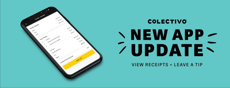 New App Features: View Receipts & Add A Tip