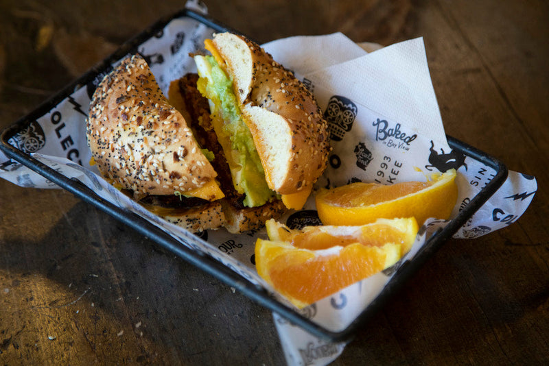 Yum! Enjoy the New Veggie Chorizo Bagel