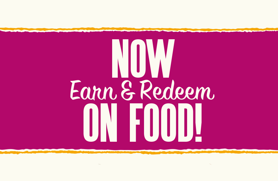 Now Earn Rewards on Food & Bakery!