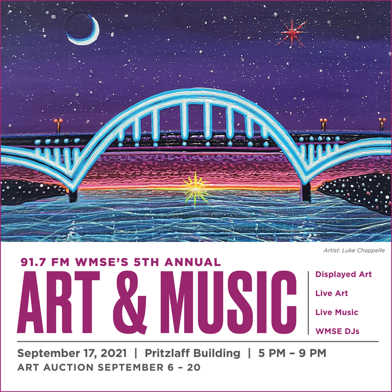 WMSE Art and Music - Fri., Sept. 17, 2021