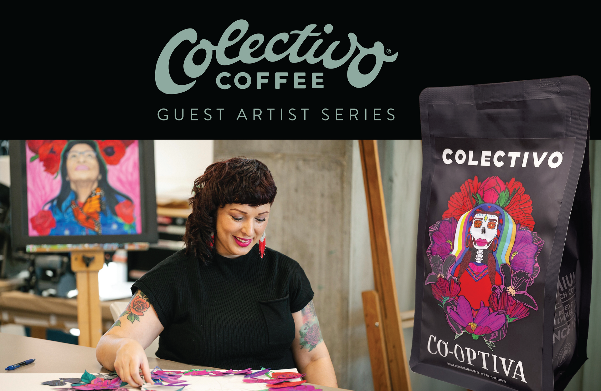 Colectivo Coffee Artist Series • Jessica Gutiérrez