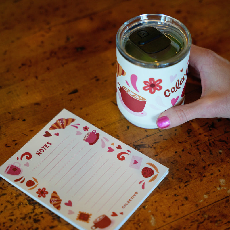 White 8oz Coffee Date Tumbler