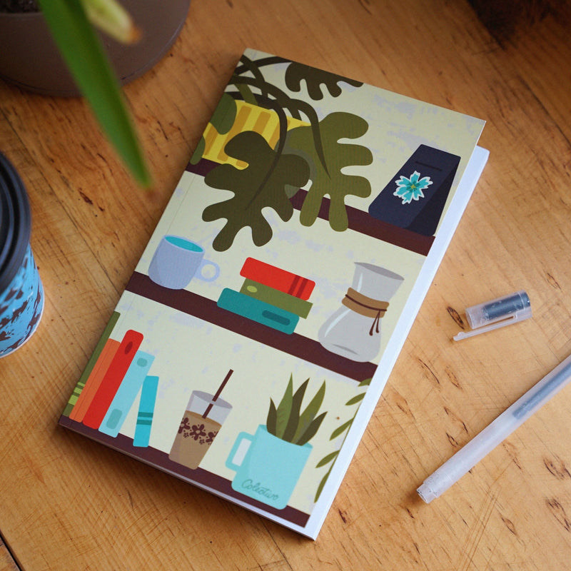 "Cafe Vibes" Notebook