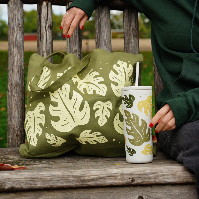 Monstera Tote