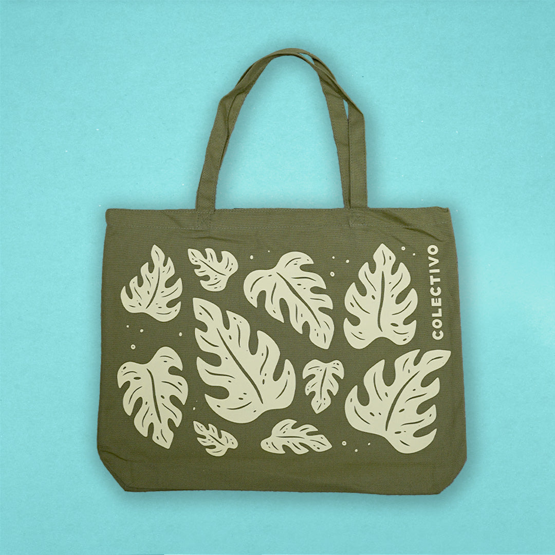 Monstera Tote