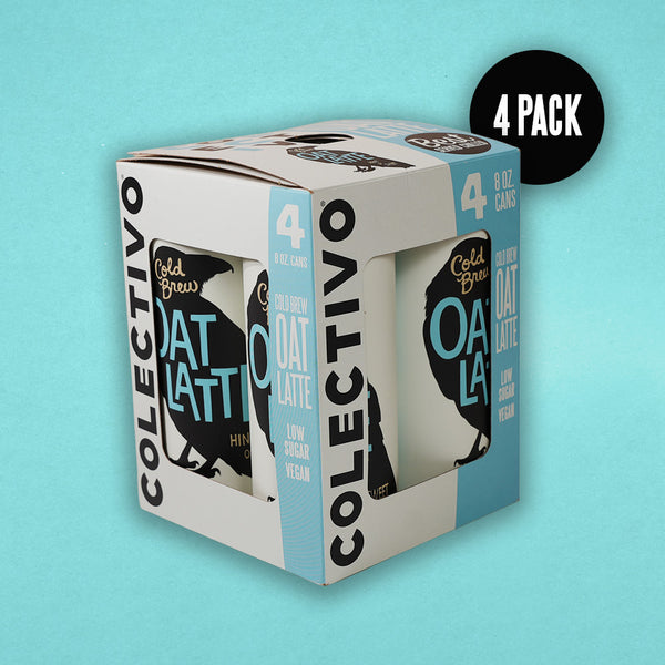 Oat Milk Latte Cans (4-Pack) – Colectivo Coffee