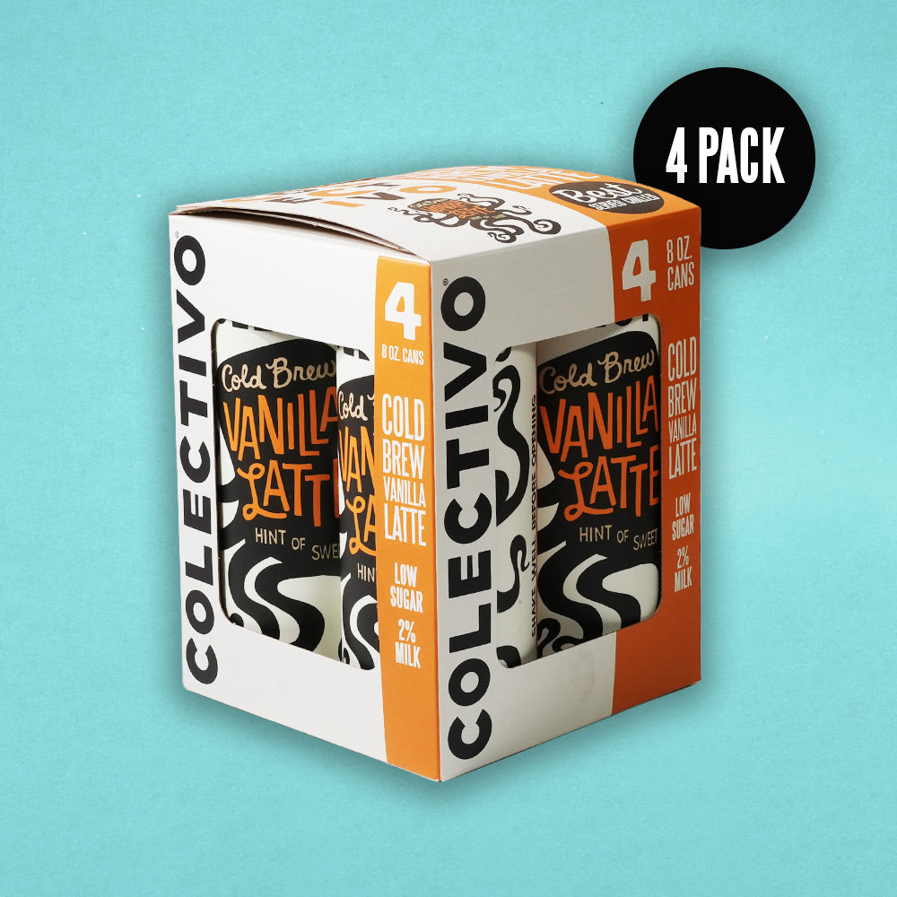 Vanilla Latte Cans (4-Pack) – Colectivo Coffee