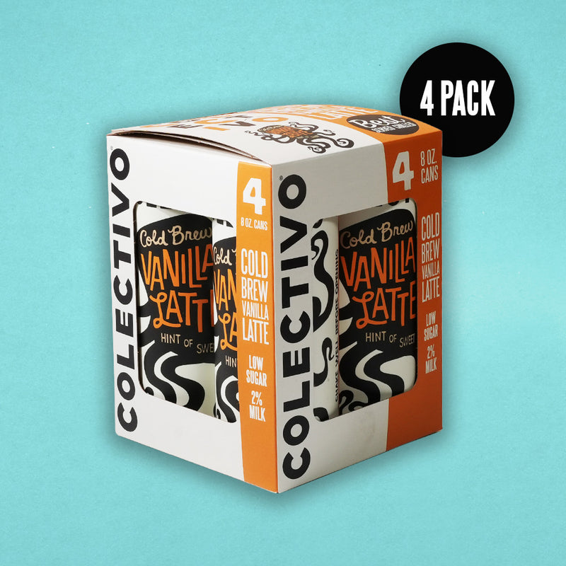 Vanilla Latte Cans (4-Pack)